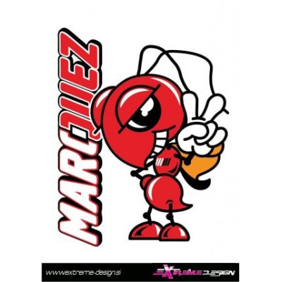 Nalepka Marquez 93 - mravlja