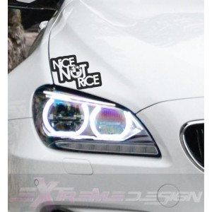 Nalepka BMW - Nice Not RIce