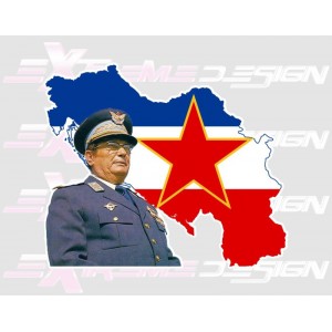 Stenska Nalepka Josip Broz Tito Jugoslavija