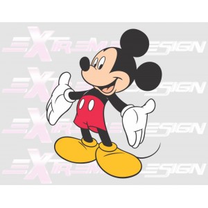 Stenska Nalepka Miki Miška - Mickey Mouse